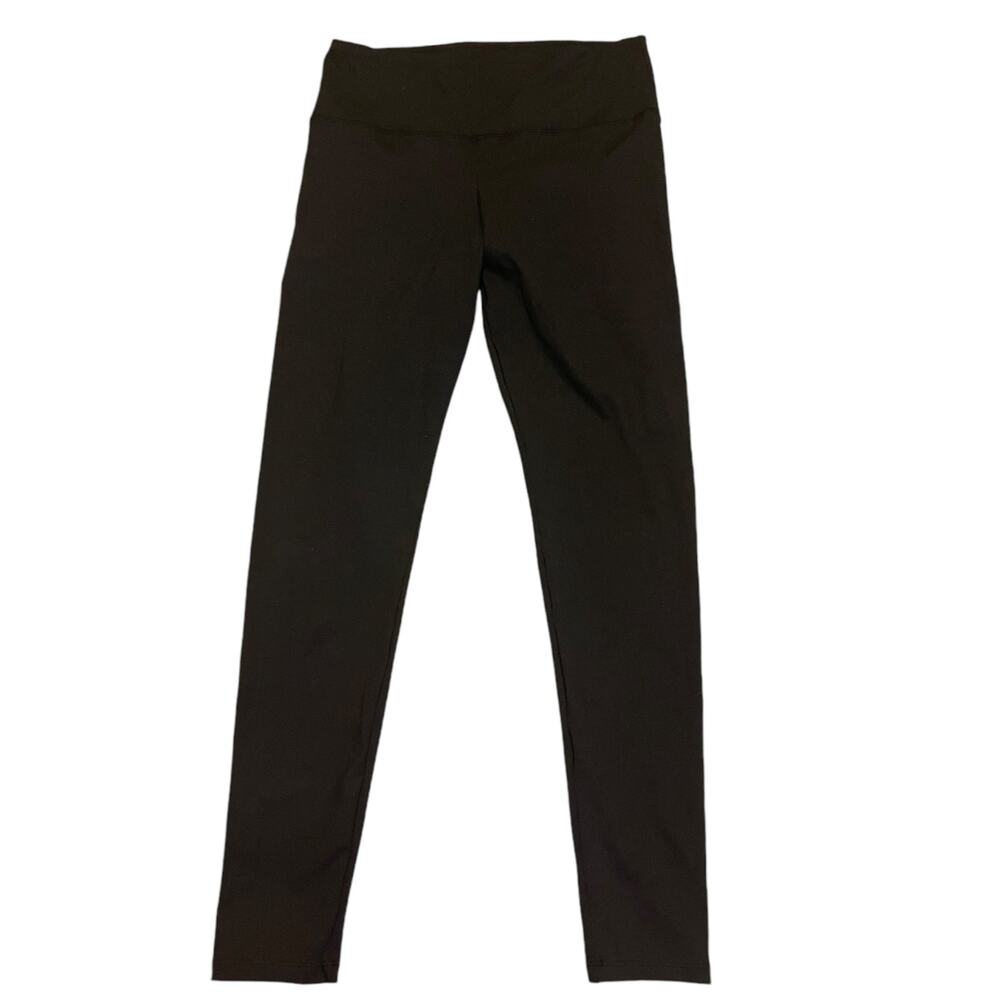 Felina Black 1 Pair Wide Waistband Sueded Leggings Size Medium NWOT